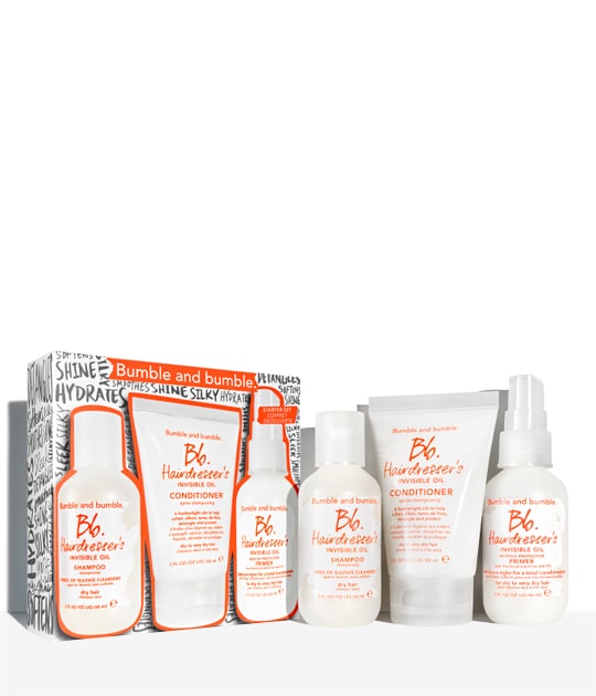 Hairdresser's Invisible Oil Travel-Size Hair Set for Hydration + Frizz Reduction