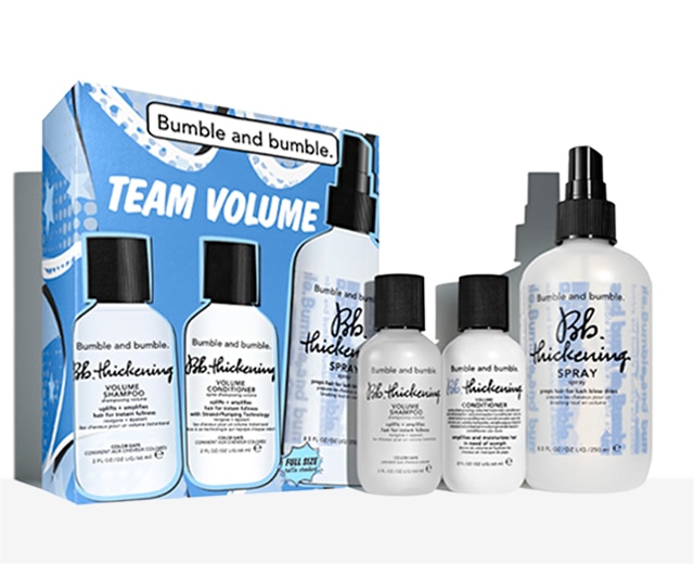 Team Volume Gift Set For Thickening 